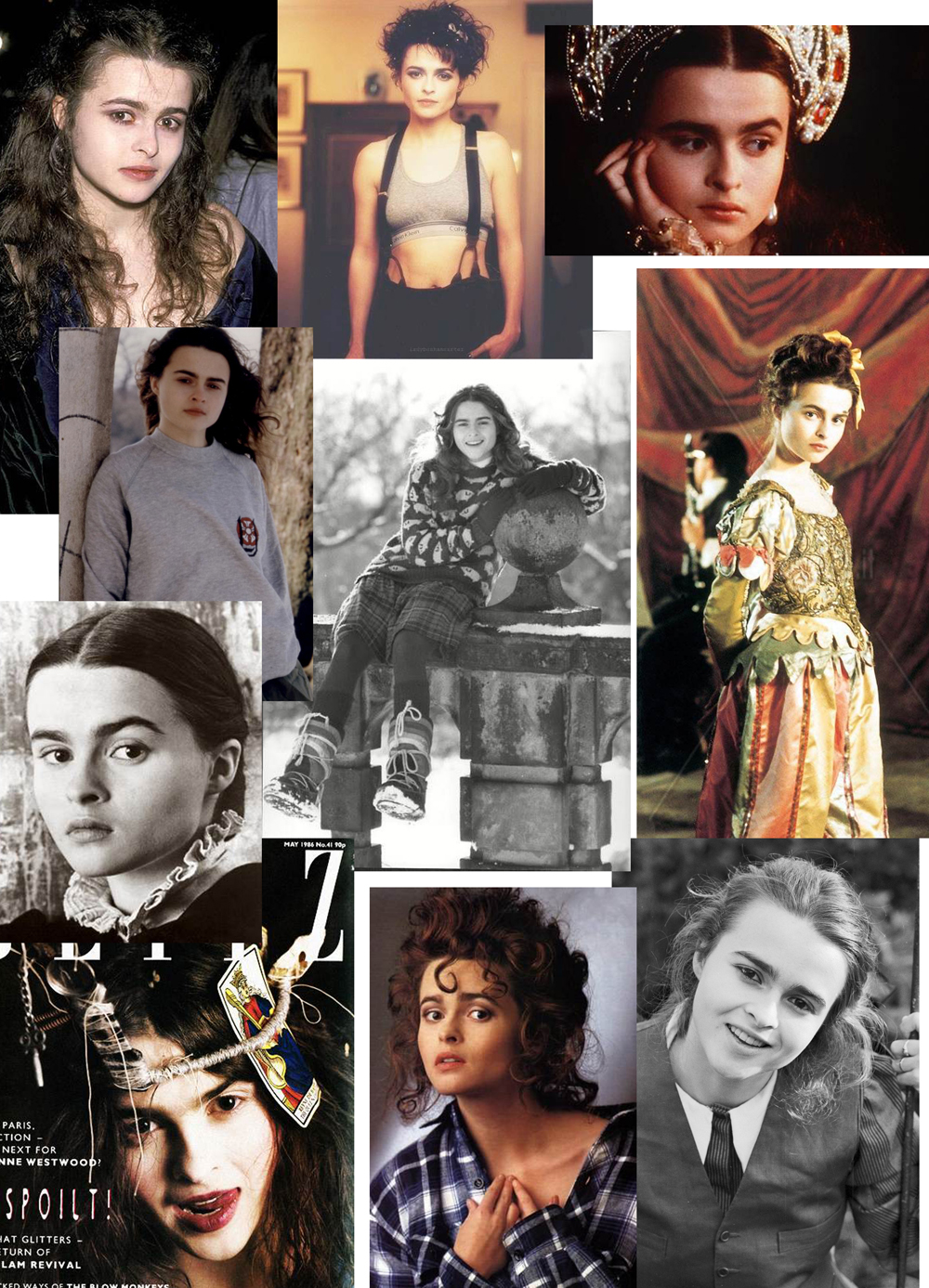 Retro Style Icon: Helena Bonham Carter |, image size:1000x1387