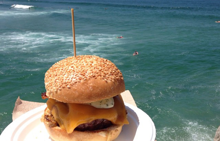 Burger Food Surfing