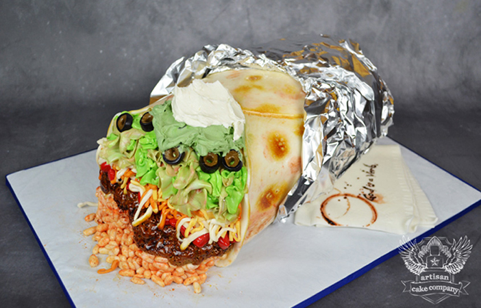 Burrito Cake Artisan Cake Co