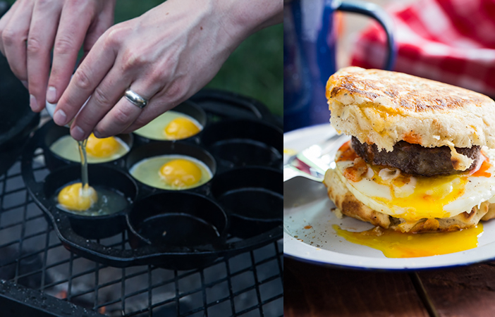Camping Campfire Recipes Breakfast Burger