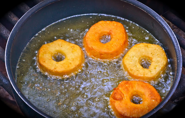Camping Campfire Recipes Doughnuts