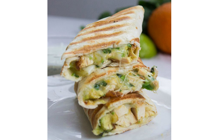 chicken avocado burrito gimmedelicious