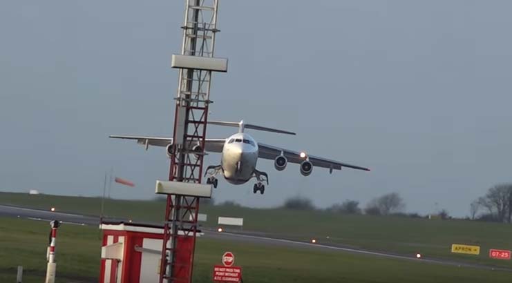 Plane Wind Cork Airport